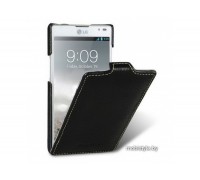 Чехол-блокнот Melkco для телефона LG P760/P765 OPTIMUS L9, чёрный, Leather case