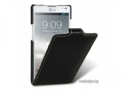 Чехол-блокнот Melkco для телефона LG P760/P765 OPTIMUS L9, чёрный, Leather case