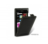 Чехол-блокнот Melkco для телефона Nokia N9, чёрный, LEATHER CASE