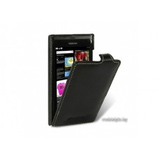 Чехол-блокнот Melkco для телефона Nokia N9, чёрный, LEATHER CASE