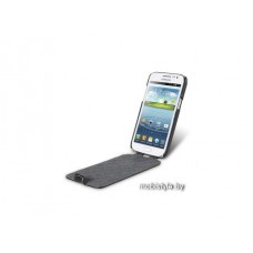 Чехол-блокнот Melkco для телефона Samsung I8552 Galaxy Win Duos, чёрный, Leather case