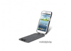Чехол-блокнот Melkco для телефона Samsung I8552 Galaxy Win Duos, чёрный, Leather case