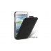 Чехол-блокнот Melkco для телефона Samsung I8552 Galaxy Win Duos, чёрный, Leather case