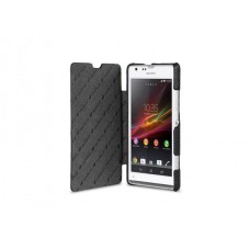 Чехол Melkco для телефона Sony Xperia SP, Face Cover Boor белый