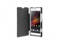 Чехол Melkco для телефона Sony Xperia SP, Face Cover Boor белый
