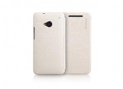 Чехол для телефона HTC ONE SLIM LEATHER CASE белый