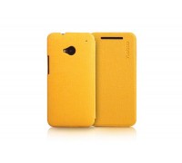 Чехол для телефона HTC ONE SLIM LEATHER CASE Жёлтый