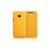 Чехол для телефона HTC ONE SLIM LEATHER CASE Жёлтый