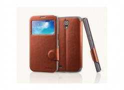Чехол-книжка Yoobao для телефона Samsung Galaxy Mega 6.3", коричневый, серия Fashion