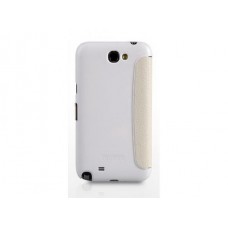 Чехол для телефона SAMSUNG GALAXY NOTE 2 SLIM LEATHER CASE WHITE