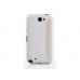 Чехол для телефона SAMSUNG GALAXY NOTE 2 SLIM LEATHER CASE WHITE