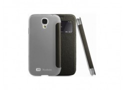 Чехол Yoobao для телефона Samsung Galaxy S4 slim II Leather Case чёрный