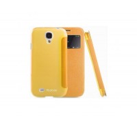 Чехол для телефона Samsung Galaxy S4 Slim II Leather Case Жёлтый. Yoobao