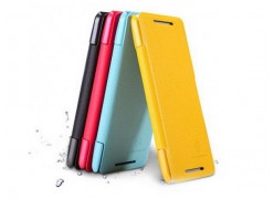 Чехол-книжка Nillkin для телефона HTC ONE MINI, FRESH серия LEATHER CASE