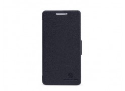 Чехол-книжка Nillkin для телефона Huawei Honor 3, серия Fresh, чёрный