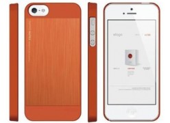 Чехол для телефона iPhone 5 ELAGO Outfit Matrix Aluminum Case orange (ELS5OFMX-OR)
