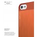 Чехол для телефона iPhone 5 ELAGO Outfit Matrix Aluminum Case orange (ELS5OFMX-OR)