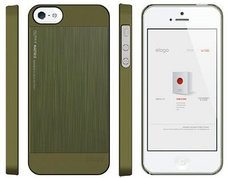 Чехол для телефона iPhone 5 ELAGO Outfit Matrix Aluminum Case camo green (ELS5OFMX-SFCGR)