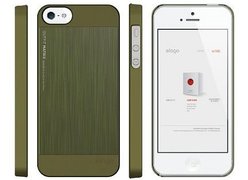 Чехол для телефона iPhone 5 ELAGO Outfit Matrix Aluminum Case camo green (ELS5OFMX-SFCGR)