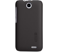 Чехол-накладка Nillkin для телефона HTC Desire 310, коричневый, серия Super Frosted Shield