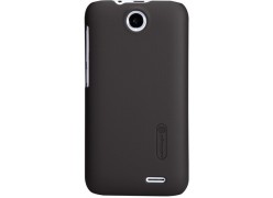 Чехол-накладка Nillkin для телефона HTC Desire 310, коричневый, серия Super Frosted Shield