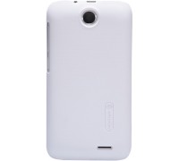 Чехол-наладка Nillkin для телефона HTC Desire 310, белый, серия Super Frosted Shield