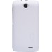 Чехол-наладка Nillkin для телефона HTC Desire 310, белый, серия Super Frosted Shield
