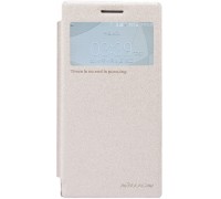 Чехол-кижка Nillkin для телефона Huawei G6, золотой, серия Spark