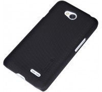 Чехол-накладка Nillkin для телефона LG L70/D320, чёрный, серия Super Frosted Shield