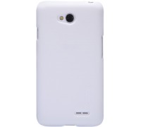 Чехол-накладка Nillkin для телефона LG L70/D320, белый, серия Super Frosted Shield