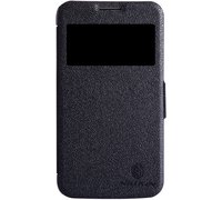 Чехол Nillkin для телефона Samsung I8580 Fresh Series Leather Case чёрный