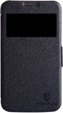Чехол Nillkin для телефона Samsung I8580 Fresh Series Leather Case чёрный