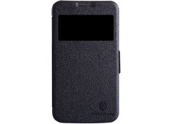 Чехол Nillkin для телефона Samsung I8580 Fresh Series Leather Case чёрный