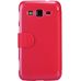 Чехол-книжка Nillkin для телефона Samsung I8580 красный, серия Fresh Leather Case
