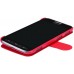 Чехол-книжка Nillkin для телефона Samsung I8580 красный, серия Fresh Leather Case