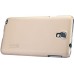 Чехол-накладка Nillkin для телефона Samsung N7502/7505 Super Frosted Shield Золотой