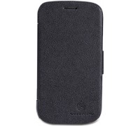 Чехол-книжка Nillkin для телефона Samsung S7390 чёрный, Fresh Series Leather Case
