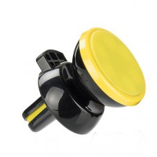 Автомобильный держатель Optima RM-C19 (чёрный/жёлтый) в решётку