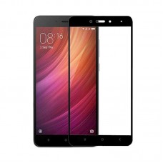 Защитное 3D стекло для Xiaomi Redmi 4x чёрное