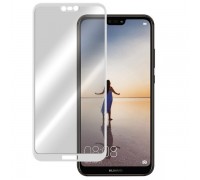 Защитное стекло 3D для Huawei P20 Lite White
