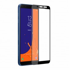 Защитное 3D стекло для Samsung J400 (J4-2018) чёрное