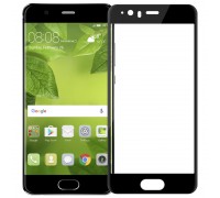 Защитное 3D стекло для Huawei P10 (чёрное)
