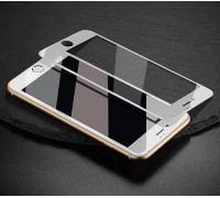 Защитное 5D стекло для iPhone 7, iPhone 8 Белое