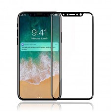 Защитное стекло 5D для iPhone X (M-Design) Black
