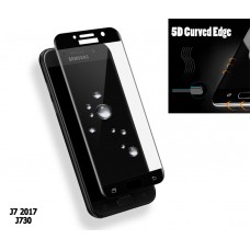 Защитное стекло 5D для Samsung J730 (J7-2017) Black