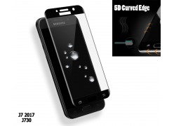 Защитное стекло 5D для Samsung J730 (J7-2017) Black