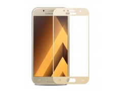 Защитное стекло для телефона Samsung J5 Prime золотое