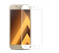 Защитное стекло для телефона Samsung J5 Prime белое