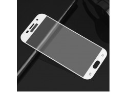 Защитное стекло для телефона Samsung Galaxy A7 2017 белое