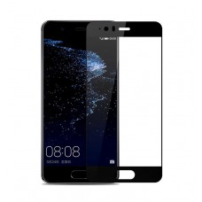 Защитное стекло для телефона Huawei P10 (чёрное)